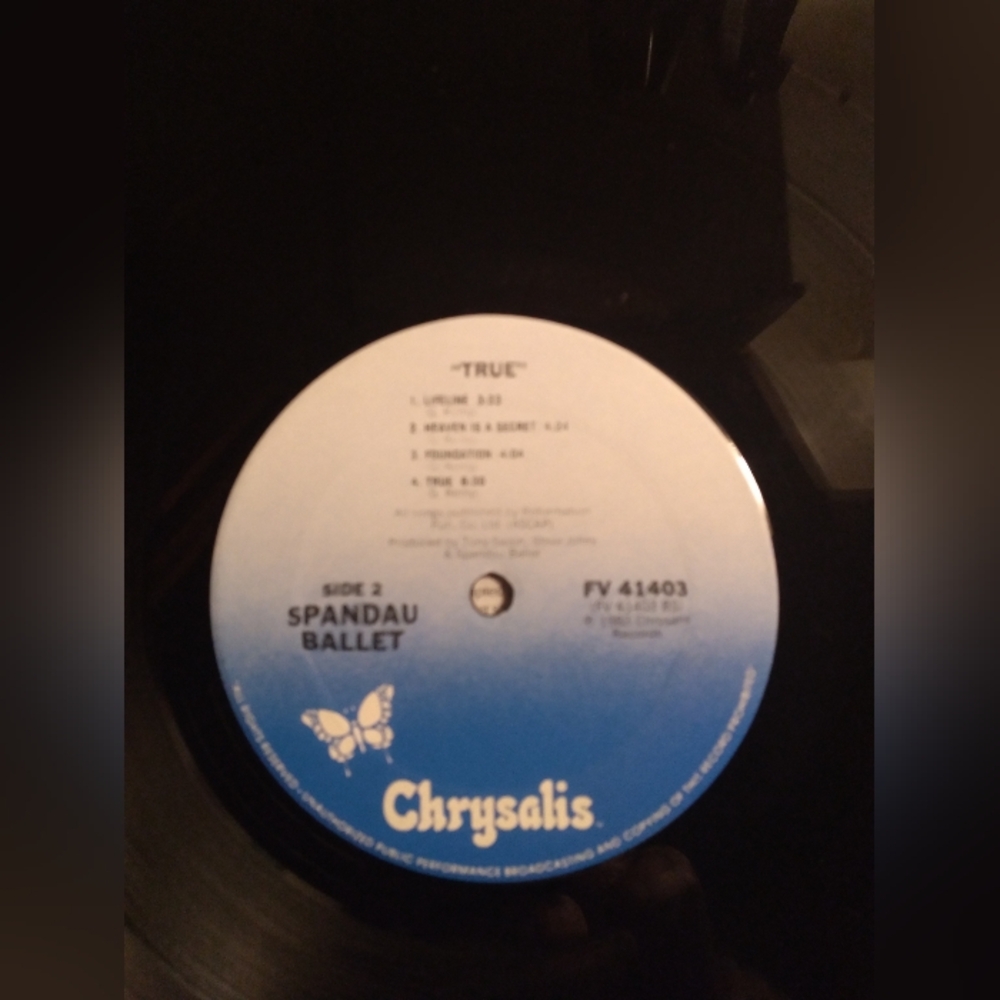 Spandau Ballet Album " True" - Picture 4 of 4